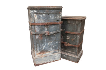 Large vintage safe, strong box.