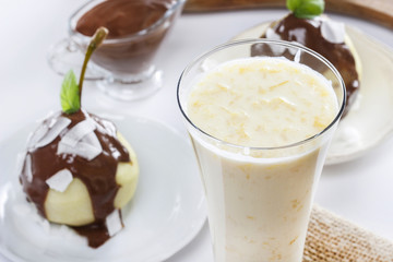 Lassi is a popular, traditional, yogurt-based drink; it originat