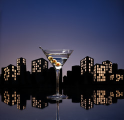 Metropolis Vodka Martini