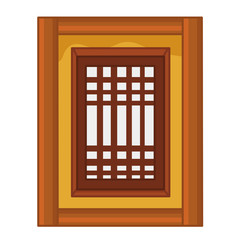 window isolated illustration