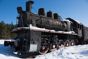 Старый паровоз