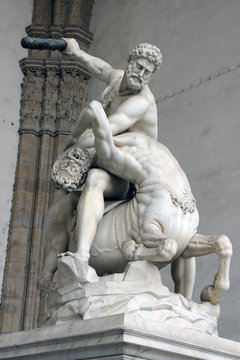 Hércules y el centauro