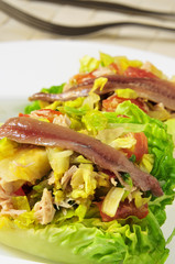 lettuce hearts salad