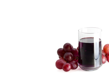 glass of grape juice