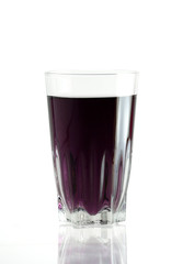 glass of grape juice