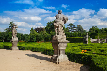 Obraz premium Garden park in Dobris