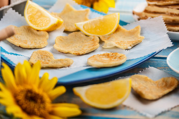 Lemon pancakes