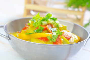 baked vegetables