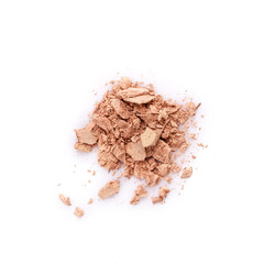 Eye shadow isolated on white background