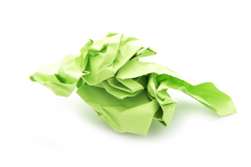 crumpled paper