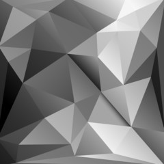 Plakat abstract background with triangles