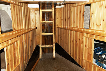 Boats in the marina and Torshavn capital of the Faroe Islands