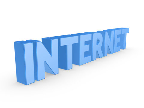 Word INTERNET.