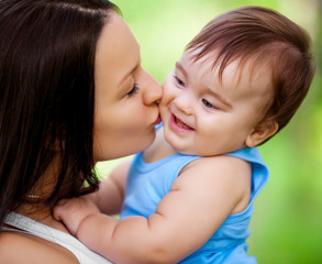 mother and baby