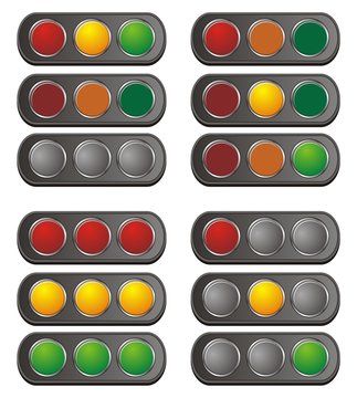 Horizontal Traffic Light