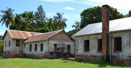 GUYANE : Vestiges du bagne des îles du Salut