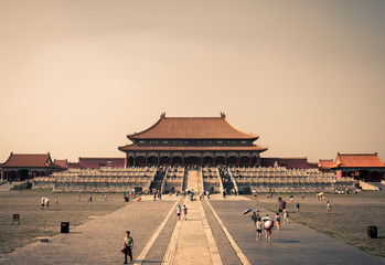 The Hall of Supreme Harmony at the Forbidden City.