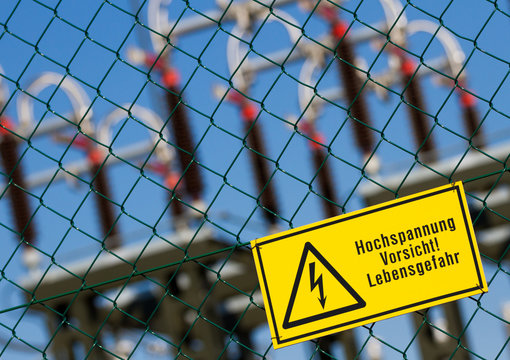 Vorsicht Lebensgefahr!
