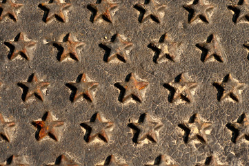 Background from metal
