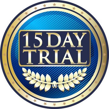 Fifteen Day Trial Blue Medal