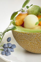 fruit salad - melon mix