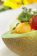 fruit salad - melon mix