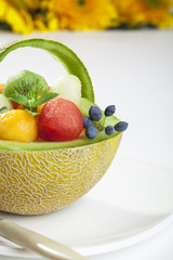 fruit salad - melon mix