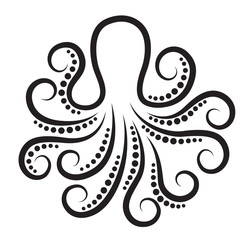 Stylized octopus.