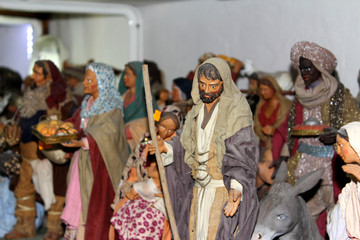 Obraz premium Crib Puppet, South Italy Culture