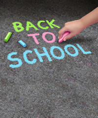 Back To School Sidewalk Chalk