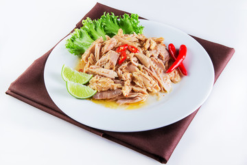 Thai spicy tuna