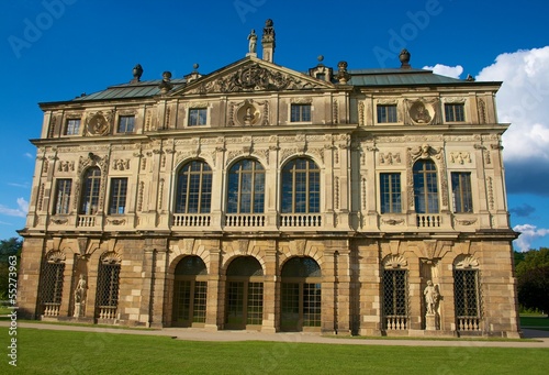 Palais Grosser Garten Dresden Seite Stock Photo And Royalty Free