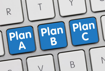 Tastatur Plan A, Plan B, Plan C