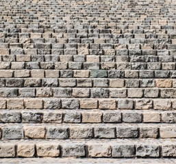 Brick urban staircase