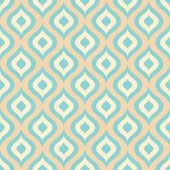 Printed roller blinds Beige abstract seamless pattern