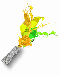 Paint tube
