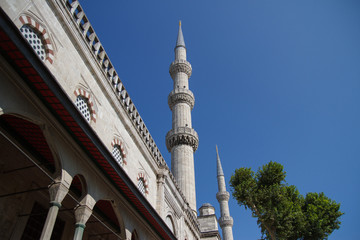 Fototapeta na wymiar Голубая мечеть