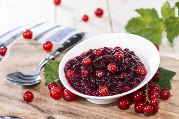 Fresh made Red Currant Jam