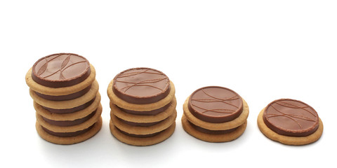 Biscuits avec du chocolat