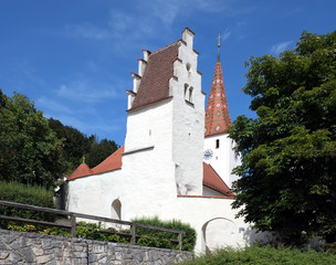 Fototapeta premium Kirchenburg Kinding