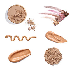 powder liquid make up beauty