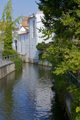 Fototapeta na wymiar Freising - Kanal