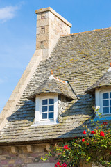 French Brittany typical house