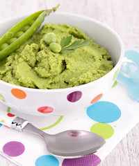 pea puree