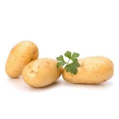 New potato and green parsley