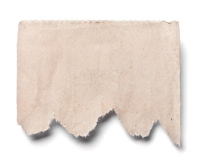 Obraz premium news paper page ripped message background