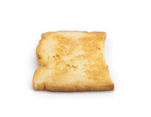 toast against white background