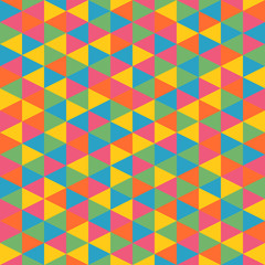 abstract retro geometrisch patroon