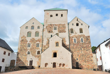 Fototapeta na wymiar Turku castle