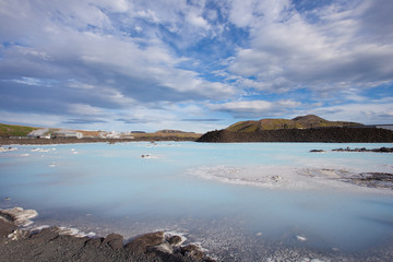 Fototapeta na wymiar Laguna blu Islanda